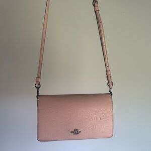 Light Pink Coach Crossbody Purse